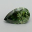 1.38 Ct. Fancy Vivid Green Pear Lab Grown Diamond