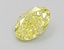 1.01 Ct. Fancy Intense  Yellow Oval Lab Grown Diamond