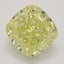 1.70 Ct. Fancy Intense Yellow Cushion Diamond