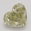 1.03 Ct. Fancy Brownish Yellow Heart Diamond