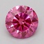 0.52 Ct. Fancy Vivid  Pink Round Lab Grown Diamond