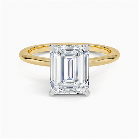 18K Yellow Gold Four-Prong Comfort Fit 1.5mm Ring
