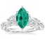 18K White Gold Secret Garden Diamond Ring (1/2 ct. tw.), smalltop view