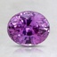 7.6x6.2mm Pink Oval Sapphire