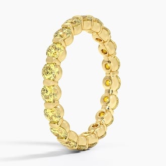Eternity Yellow Lab Diamond Ring (2 ct. tw.)