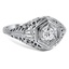 Art Nouveau Diamond Vintage Ring