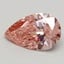 1.80 Ct. Fancy Intense Pink Pear Lab Grown Diamond