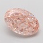 2.50 Ct. Fancy Vivid Pink Oval Lab Grown Diamond