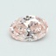 0.50 Ct. Fancy Intense Pink Oval Lab Grown Diamond
