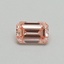 0.30 Ct. Fancy Intense Pink Emerald Lab Grown Diamond