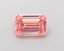 2.12 Ct. Fancy Intense  Pink Emerald Lab Grown Diamond