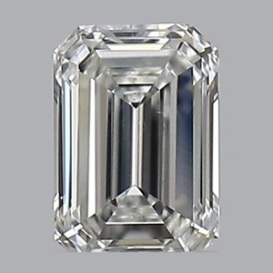 Emerald diamond — real photo