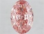 15.03 Ct. Fancy Vivid  Pink Oval Lab Grown Diamond
