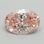 4.04 Ct. Fancy Intense Pink Oval Lab Grown Diamond