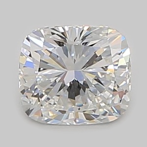Cushion diamond — real photo