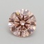 1.52 Ct. Fancy Intense Pink Round Lab Grown Diamond
