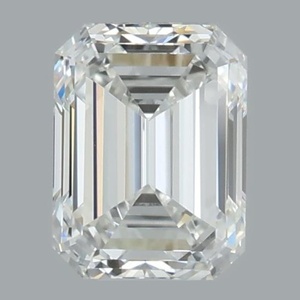 Emerald diamond — real photo