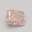 0.94 Ct. Fancy Vivid Pink Cushion Lab Grown Diamond