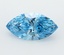 2.53 Ct. Fancy Vivid  Blue Marquise Lab Grown Diamond