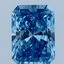 1.52 Ct. Fancy Vivid Blue Radiant Lab Grown Diamond