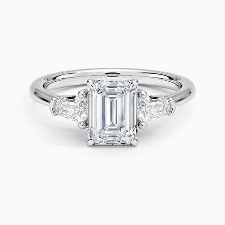 Shield Cut Three Stone Diamond Ring (1/4 ct. tw.)