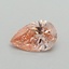 0.40 Ct. Fancy Vivid Pink Pear Lab Grown Diamond