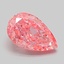 1.05 Ct. Fancy Vivid Pink Pear Lab Grown Diamond