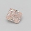 0.49 Ct. Fancy Pink Cushion Lab Grown Diamond