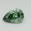 2.00 Ct. Fancy Vivid Green Pear Lab Grown Diamond
