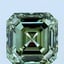 2.01 Ct. Fancy Vivid Green Asscher Lab Grown Diamond