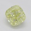 0.5 Ct. Fancy Yellow Cushion Diamond
