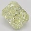 4.10 Ct. Fancy Light Yellow Radiant Diamond
