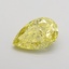 0.84 Ct. Fancy Intense Yellow Pear Lab Grown Diamond