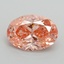 1.12 Ct. Fancy Intense Pink Oval Lab Grown Diamond