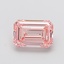 3.01 Ct. Fancy Intense Pink Emerald Lab Grown Diamond