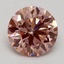 2.00 Ct. Fancy Intense Pink Round Lab Grown Diamond