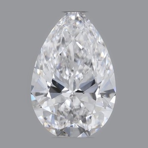 Pear diamond — real photo