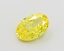 1.53 Ct. Fancy Vivid  Yellow Oval Lab Grown Diamond
