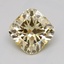 1.03 Ct. Fancy Light  Yellow Cushion Lab Grown Diamond