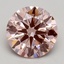 2.50 Ct. Fancy Intense Pink Round Lab Grown Diamond
