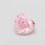 0.98 Ct. Fancy Vivid  Pink Heart Lab Grown Diamond