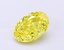 1.02 Ct. Fancy Vivid  Yellow Oval Lab Grown Diamond