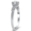 The Ferrara Ring, smalltop view on a hand