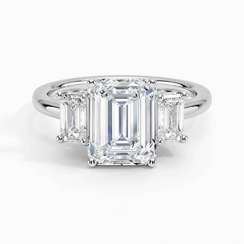 Top Twenty  Engagement Rings - LUXE RHIANNON THREE STONE DIAMOND RING (3/4 CT. TW.)