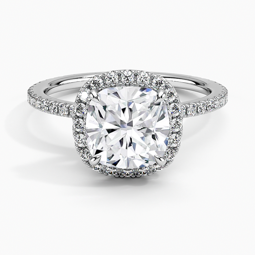 Top Twenty  Engagement Rings - WAVERLY HALO DIAMOND RING (1/2 CT. TW.)