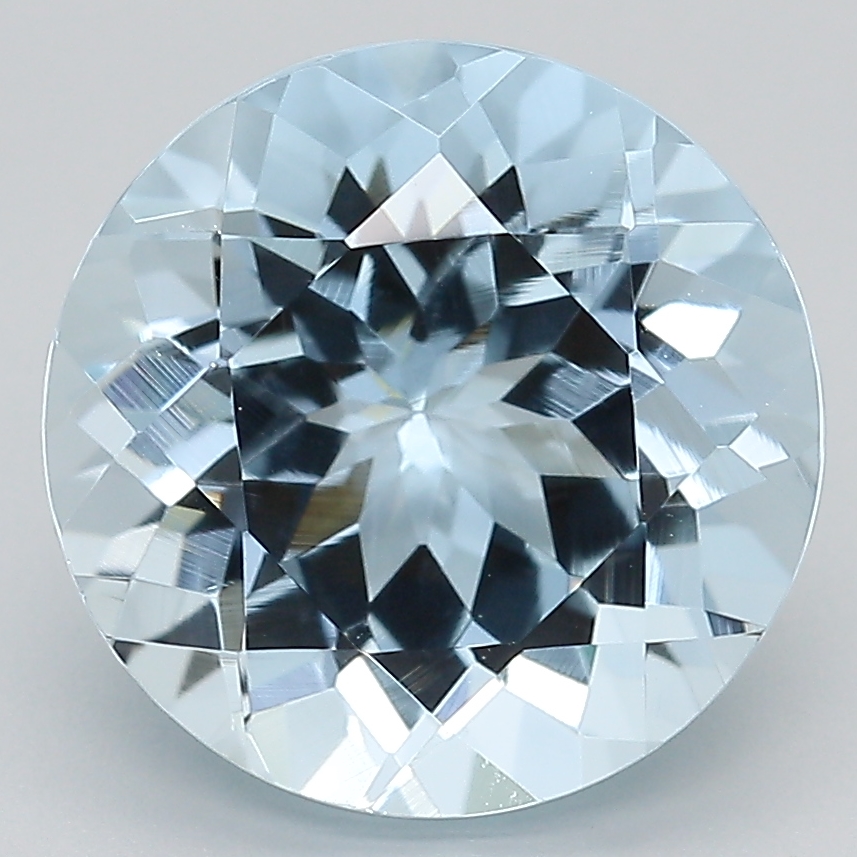 Beautiful Lab-Created Aquamarine Loose Gemstone – 140-150 Carats, Cube Shape, Eye Clean, GGL Certified