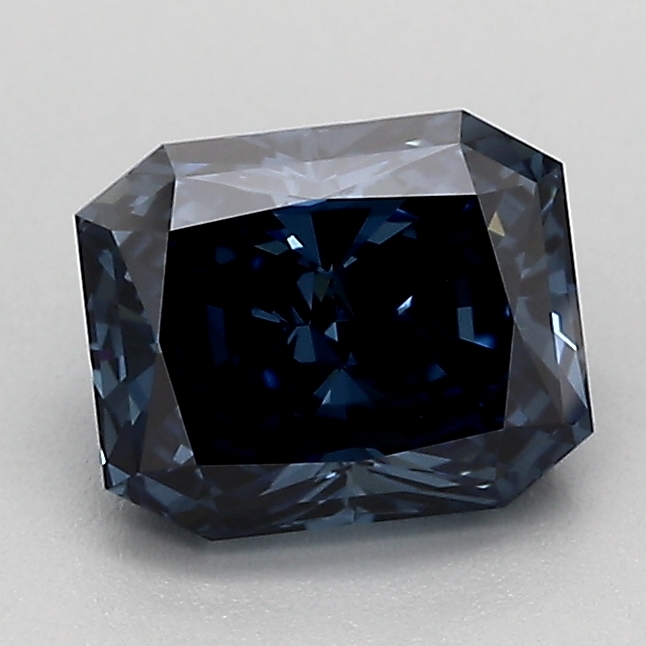 1.21 Ct. Fancy Deep Blue Radiant Lab Grown Diamond