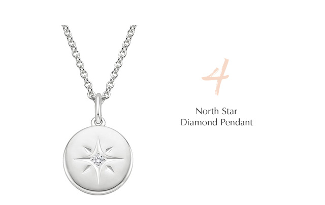 North Star Diamond Pendant