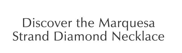 Marquesa Strand Diamond Necklace