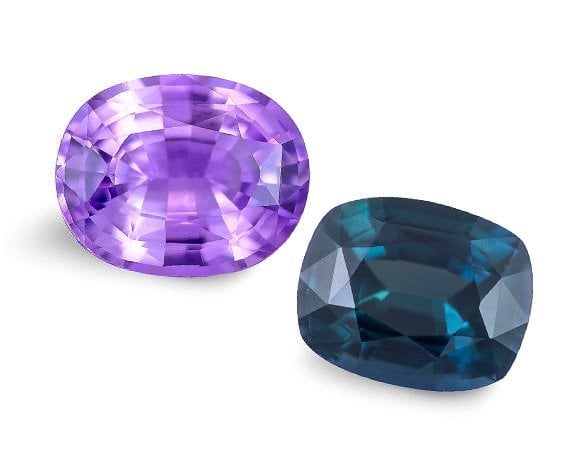 Details about   Natural Loose Gemstone 8 to 10 cts Emerald & Blue Sapphire Certified Mixed Pair